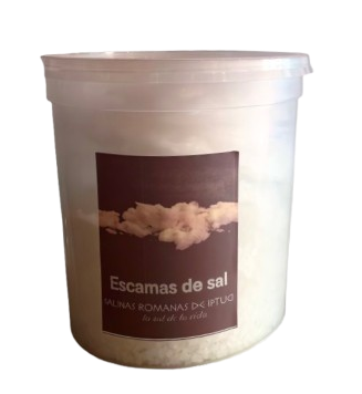 Escamas de sal virgen Salinas de Iptuci